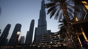 Dubai Mall Night View